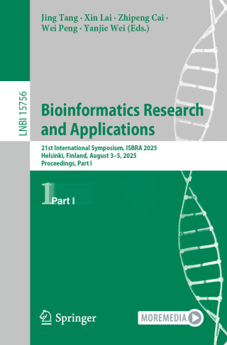 Imagen de portada: Bioinformatics Research and Applications 9789819506972