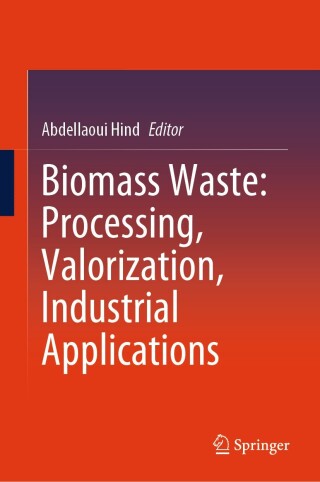 Imagen de portada: Biomass Waste: Processing, Valorization, Industrial Applications 9789819509904