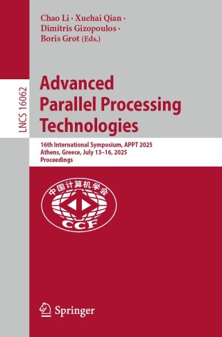Cover image: Advanced Parallel Processing Technologies 9789819510207