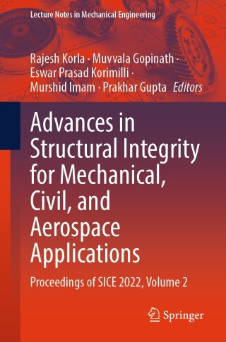 Imagen de portada: Advances in Structural Integrity for Mechanical, Civil, and Aerospace Applications 9789819513000