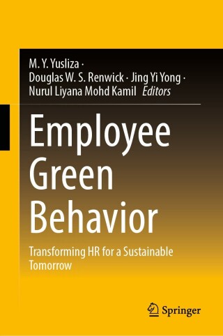 Imagen de portada: Employee Green Behavior 9789819514212