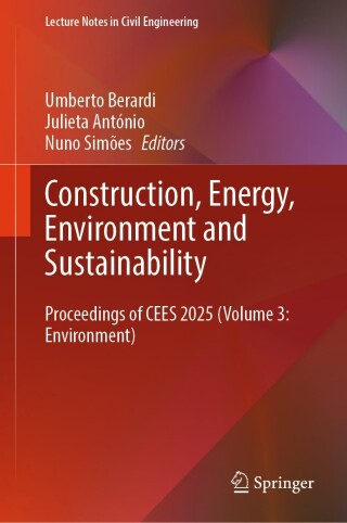 Cover image: Construction, Energy, Environment and Sustainability 9789819518173