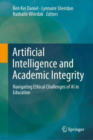 Imagen de portada: Artificial Intelligence and Academic Integrity 9789819518746