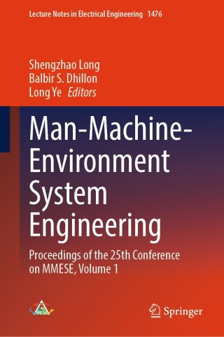 Cover image: Man-Machine-Environment System Engineering 9789819519033