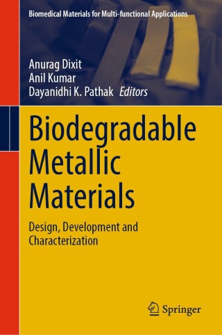Imagen de portada: Biodegradable Metallic Materials 9789819524006