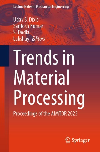 Cover image: Trends in Material Processing 9789819525461