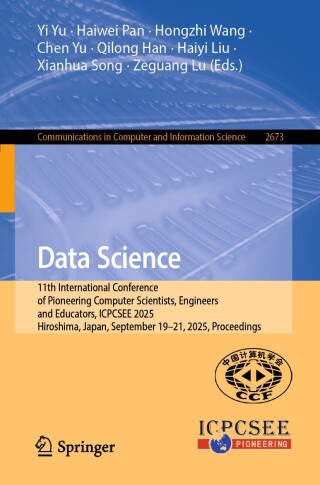 Imagen de portada: Data Science 9789819525652
