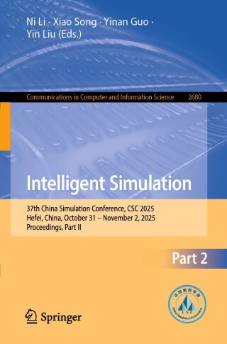 Imagen de portada: Intelligent Simulation 9789819527472