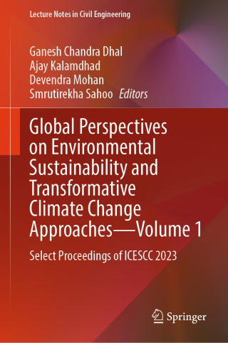 Imagen de portada: Global Perspectives on Environmental Sustainability and Transformative Climate Change Approaches—Volume 1 9789819528929