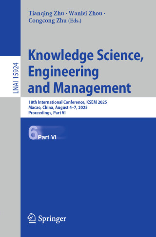 Imagen de portada: Knowledge Science, Engineering and Management 9789819530717
