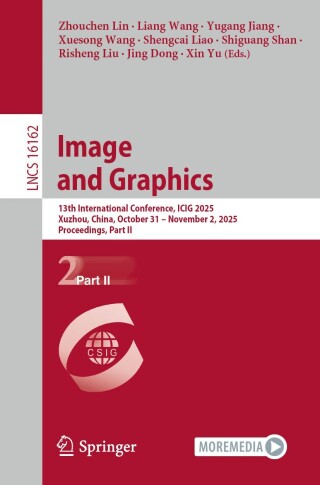 Imagen de portada: Image and Graphics 9789819533923