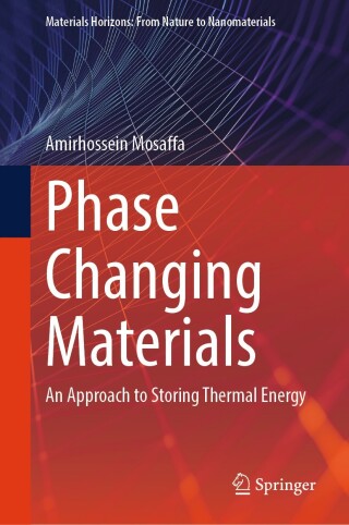 Imagen de portada: Phase Changing Materials 9789819537419