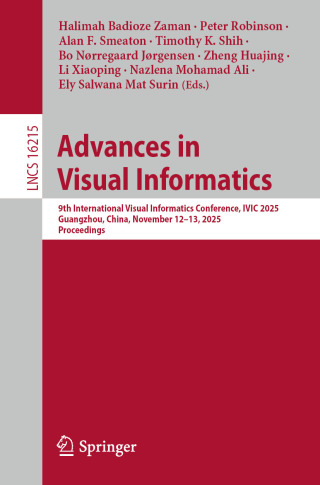 Cover image: Advances in Visual Informatics 9789819538072