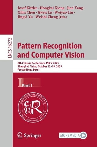 Imagen de portada: Pattern Recognition and Computer Vision 9789819549863