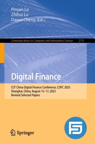 Titelbild: Digital Finance 9789819552108