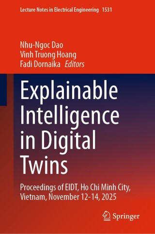 Imagen de portada: Explainable Intelligence in Digital Twins 9789819561100