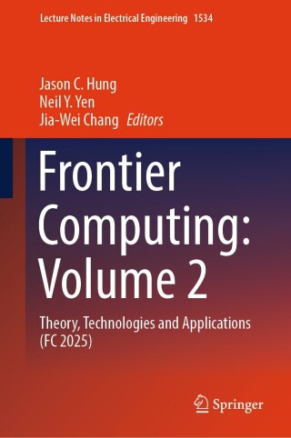Cover image: Frontier Computing: Volume 2 9789819561988