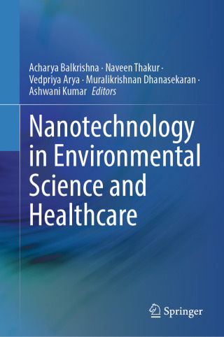 Imagen de portada: Nanotechnology in Environmental Science and Healthcare 9789819567133