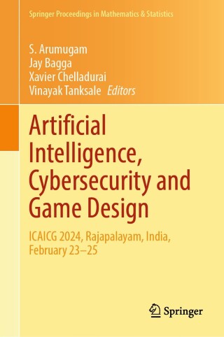 Imagen de portada: Artificial Intelligence, Cybersecurity and Game Design 9789819567454