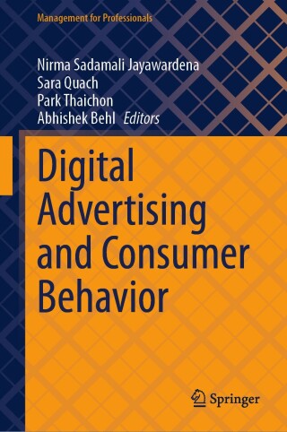 Imagen de portada: Digital Advertising and Consumer Behavior 9789819578085