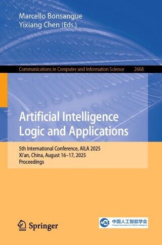 Imagen de portada: Artificial Intelligence Logic and Applications 9789819582617