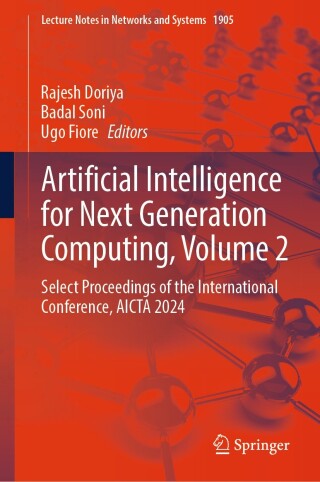 Imagen de portada: Artificial Intelligence for Next Generation Computing, Volume 2 9789819584963