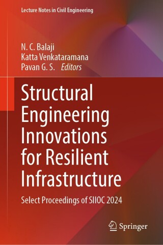 Imagen de portada: Structural Engineering Innovations for Resilient Infrastructure 9789819589999