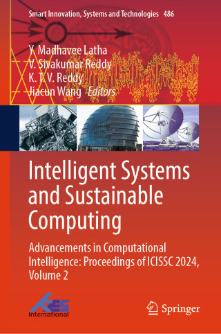 Cover image: Intelligent Systems and Sustainable Computing 9789819591008