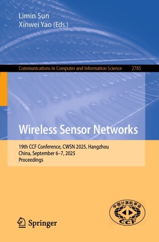 Imagen de portada: Wireless Sensor Networks 9789819596140