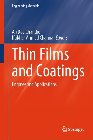 Cover image: Thin Films and Coatings 9789819600045