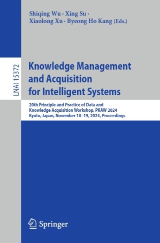 Cover image: Knowledge Management and Acquisition for Intelligent Systems 9789819600250