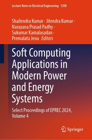 Imagen de portada: Soft Computing Applications in Modern Power and Energy Systems 9789819600571