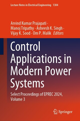 Imagen de portada: Control Applications in Modern Power Systems 9789819601035