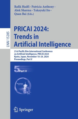 Imagen de portada: PRICAI 2024: Trends in Artificial Intelligence 9789819601271