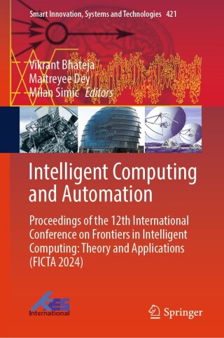 Cover image: Intelligent Computing and Automation 9789819601424