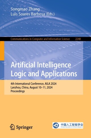 Imagen de portada: Artificial Intelligence Logic and Applications 9789819603534