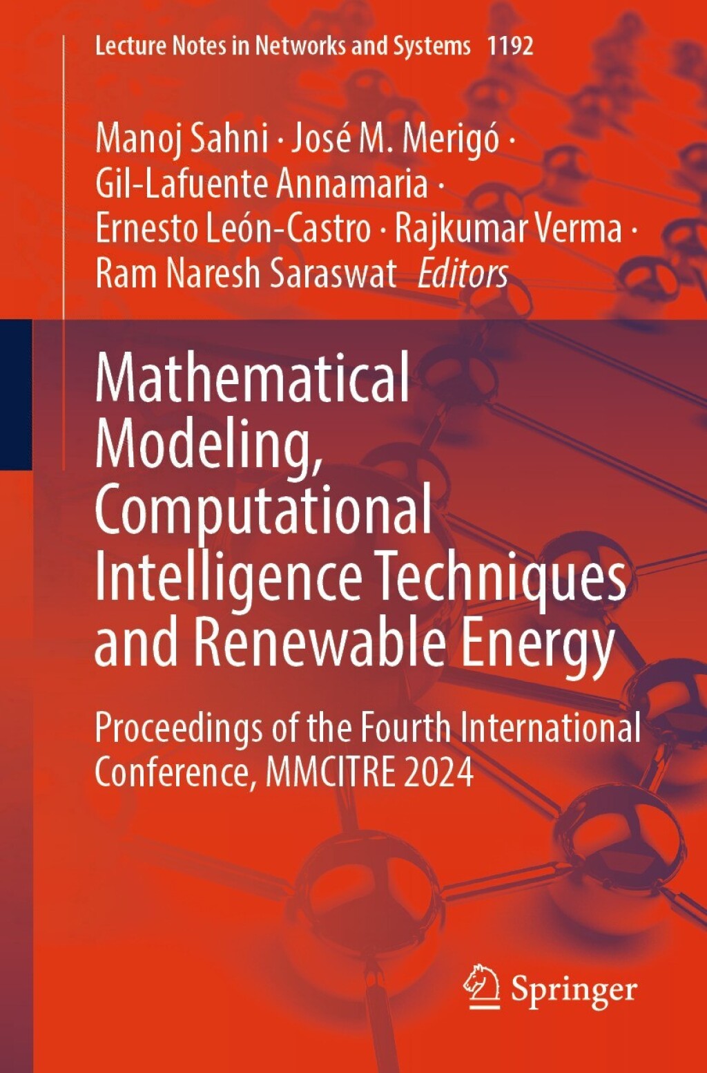 Mathematical Modeling, Computational Intelligence Techniques and Renewable Energy Proceedings of the Fourth International Conference, MMCITRE 2024
