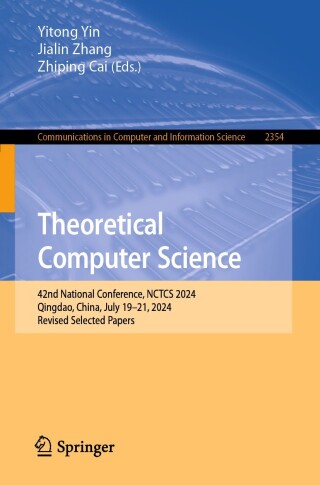 Imagen de portada: Theoretical Computer Science 9789819614899