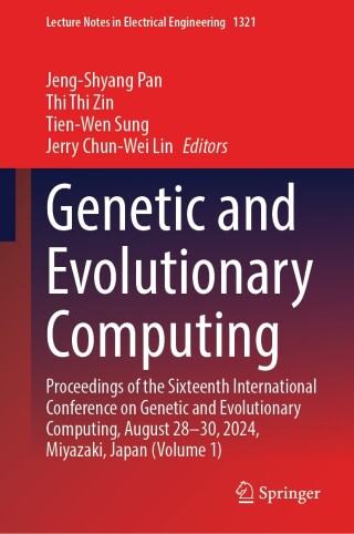 Cover image: Genetic and Evolutionary Computing 9789819615308