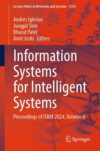 Imagen de portada: Information Systems for Intelligent Systems 9789819617432
