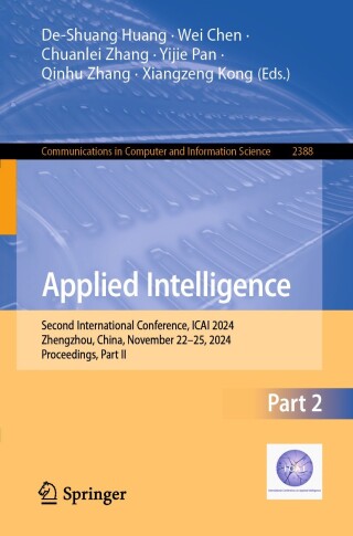 Cover image: Applied Intelligence 9789819619030