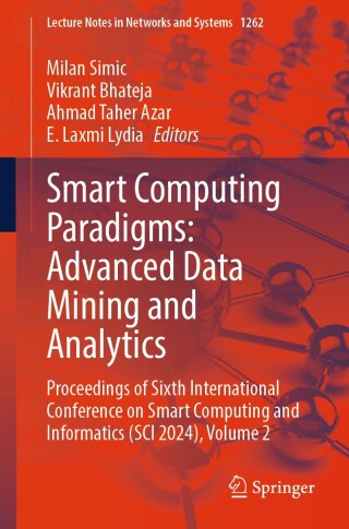 Cover image: Smart Computing Paradigms: Advanced Data Mining and Analytics 9789819619801