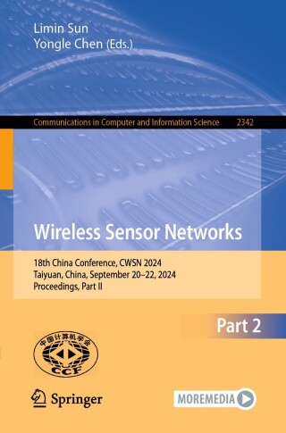 Cover image: Wireless Sensor Networks 9789819621880