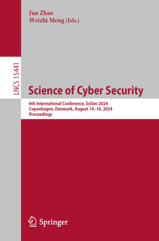 Omslagafbeelding: Science of Cyber Security 9789819624164