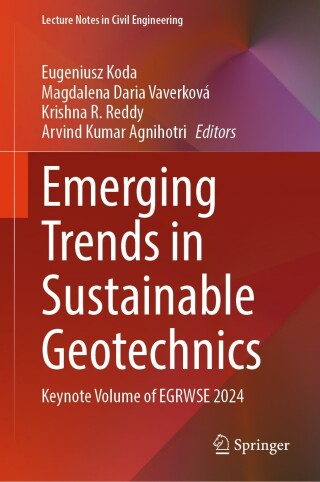 Cover image: Emerging Trends in Sustainable Geotechnics 9789819627134