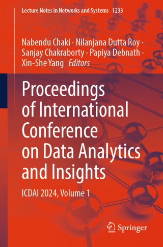 Cover image: Proceedings of International Conference on Data Analytics and Insights 9789819632862