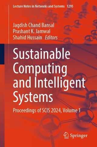 Imagen de portada: Sustainable Computing and Intelligent Systems 9789819633104