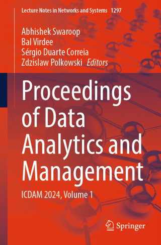 Imagen de portada: Proceedings of Data Analytics and Management 9789819633517