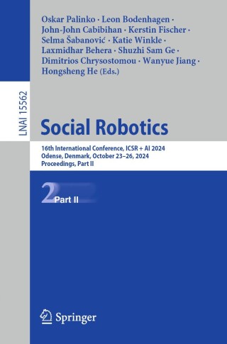 Imagen de portada: Social Robotics 9789819635184