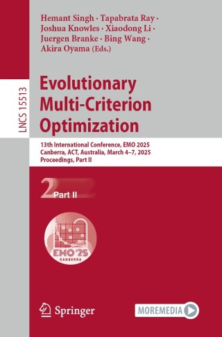 Cover image: Evolutionary Multi-Criterion Optimization 9789819635375